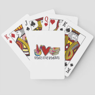 Baraja De Cartas Maestros Art Peace Love Leading