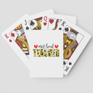 Baraja De Cartas Maestros y profesores más amados
