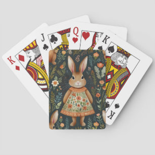 Baraja De Cartas Magia de conejito en primavera