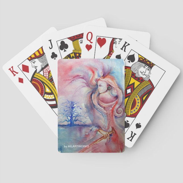 Baraja De Cartas Magia y misterio AVALON (Reverso)