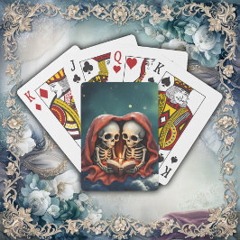 Baraja De Cartas Magical winter moments, two skeletons
