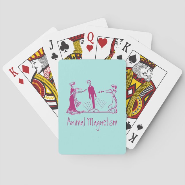 Baraja De Cartas Magnetismo animal - (Más opciones) (Reverso)