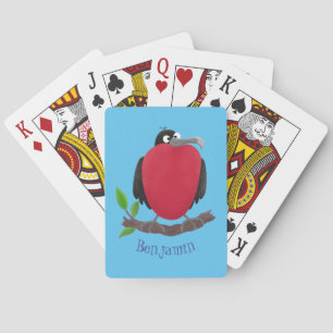Baraja De Cartas Magnífico personalizado de pájaro fragata