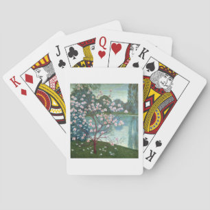 Baraja De Cartas Magnolia (aceite en lona)