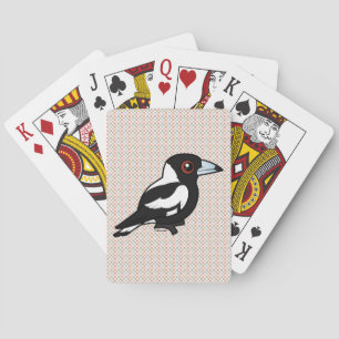 Baraja De Cartas Magpie australiano Birdorable