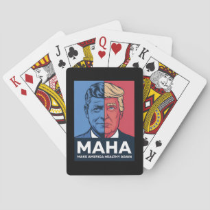Baraja De Cartas MAHA Hacerá a Estados Unidos saludable de nuevo Tr