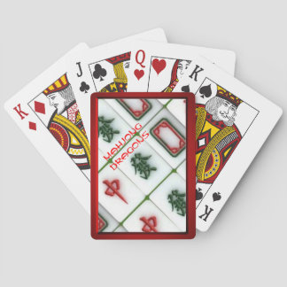Baraja De Cartas Mahjong-dragones