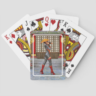 Baraja De Cartas Maiden, guerrero asiático