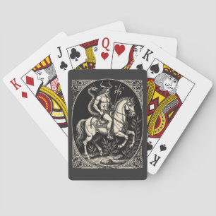 Baraja De Cartas Majestad del Guerrero Demonio Bathin