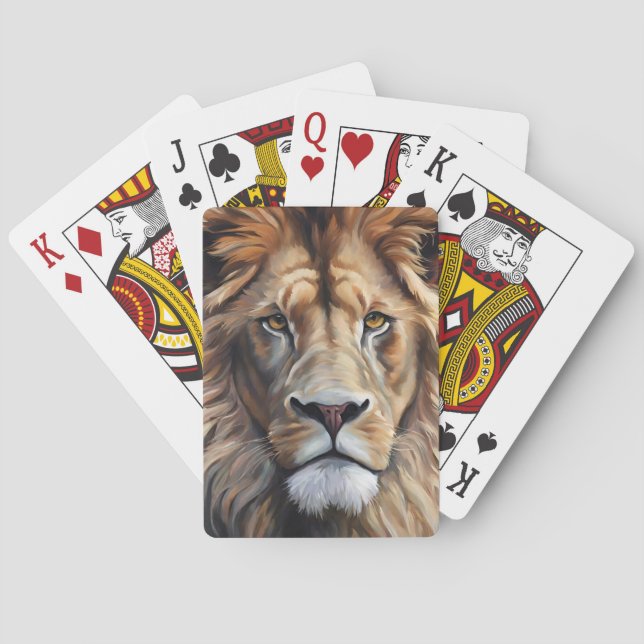 Baraja De Cartas Majestic Mane (Reverso)