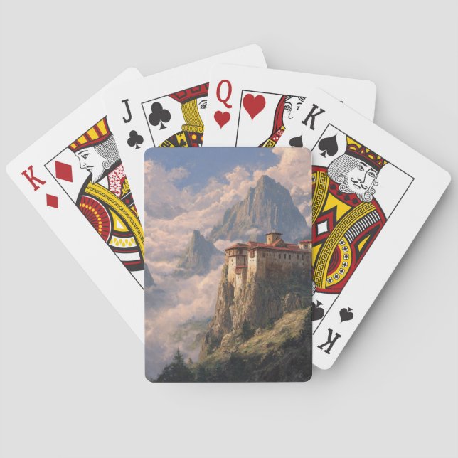 Baraja De Cartas Majestic Mountain Sunrise Playing Cards (Reverso)