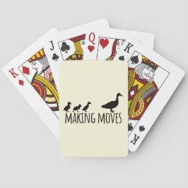 Baraja De Cartas Making Moves Mama Duck and Ducklings Motivational