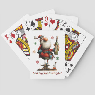 Baraja De Cartas Making Spirits Bright Playing Cards