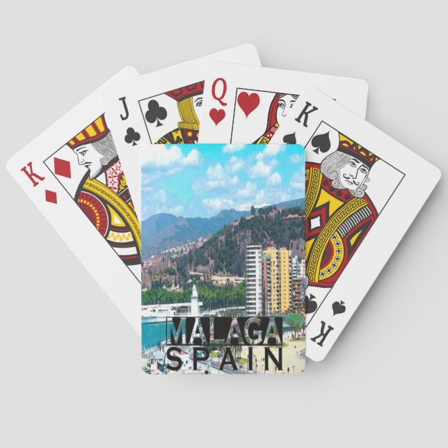 Baraja De Cartas Málaga (Reverso)