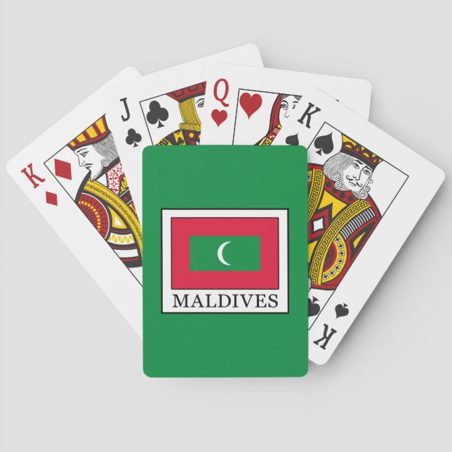 Baraja De Cartas Maldivas (Reverso)