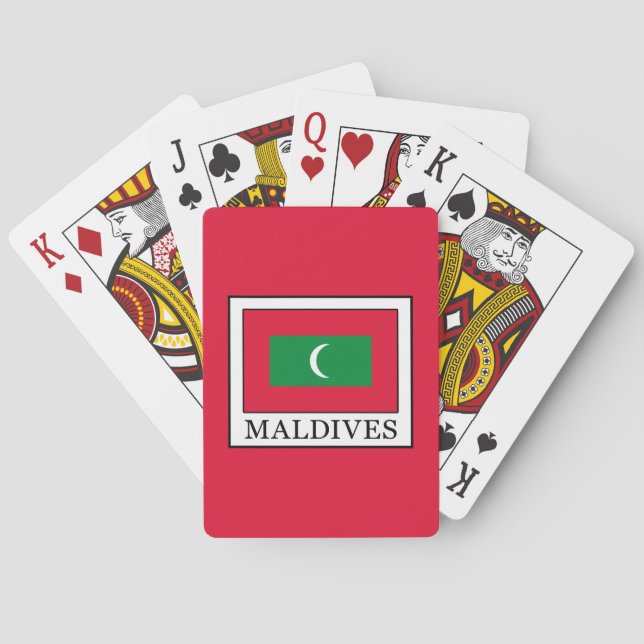 Baraja De Cartas Maldivas (Reverso)