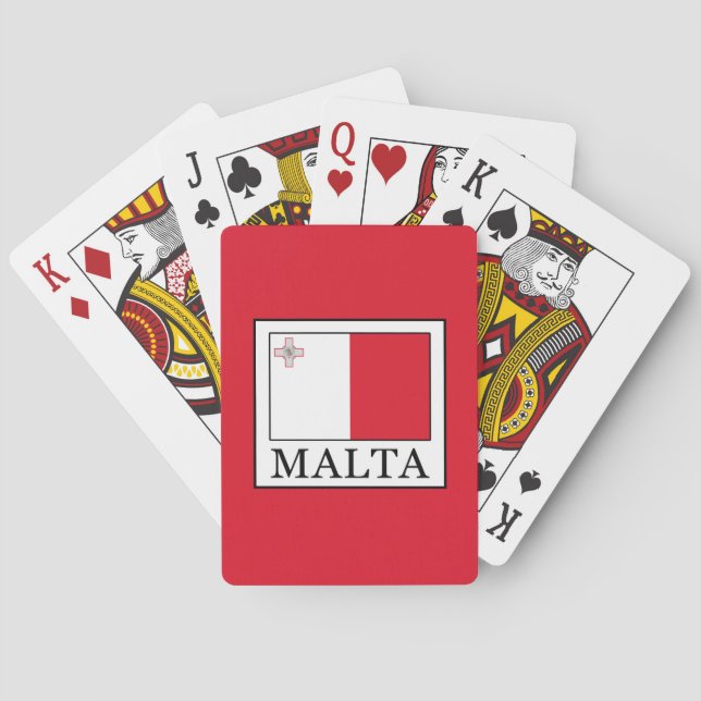Baraja De Cartas Malta (Reverso)