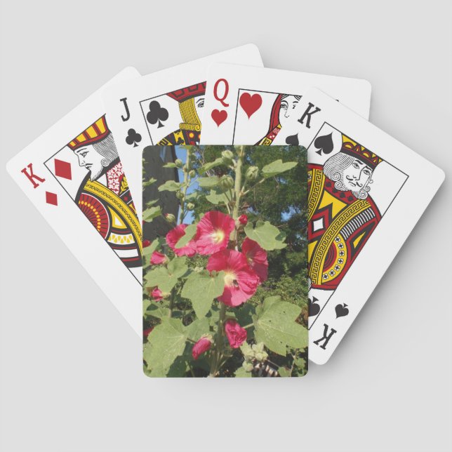Baraja De Cartas Malvarisas rosas (Reverso)