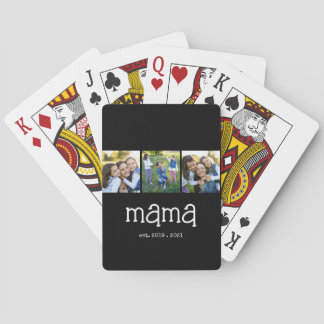 Baraja De Cartas Mama Estableció Moderno 3 Foto