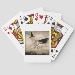 Baraja De Cartas Mamá ganso, frontispiece de la 'mamá ganso el Ol