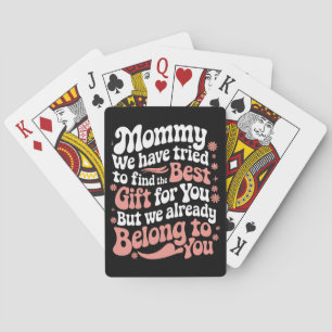 Baraja De Cartas Mamá hemos tratado de encontrar el mejor regalo pa
