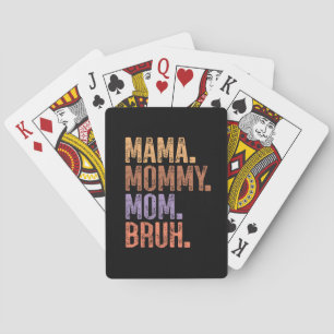 Baraja De Cartas Mamá. Mamá. Mamá. Bruh
