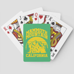 Baraja De Cartas Mammoth Mountain, California