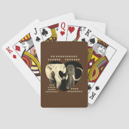 Baraja De Cartas Mamut lana de desextinción