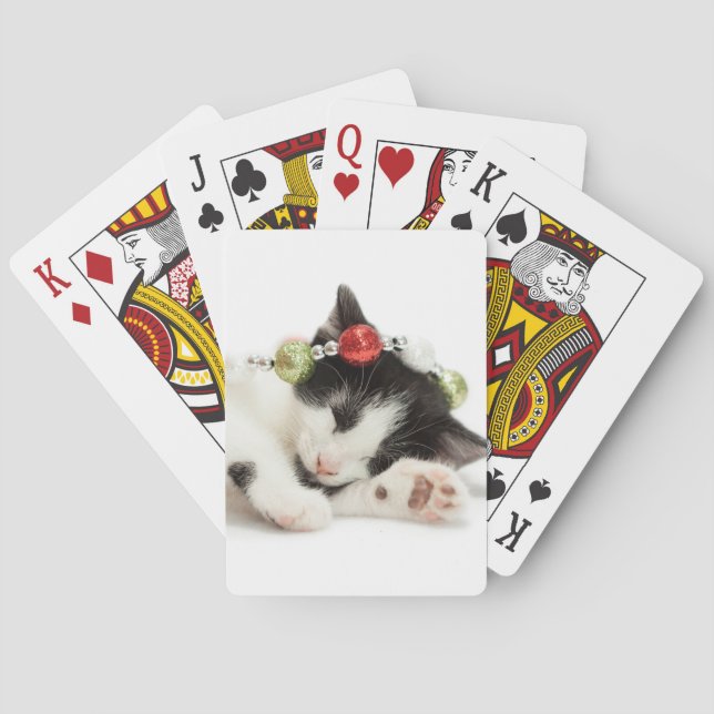 Baraja De Cartas Mañana de navidad (Reverso)