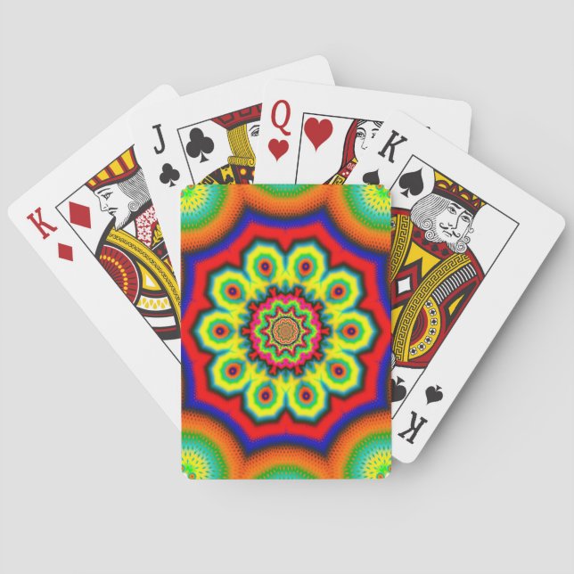 Baraja De Cartas Mandala (Reverso)