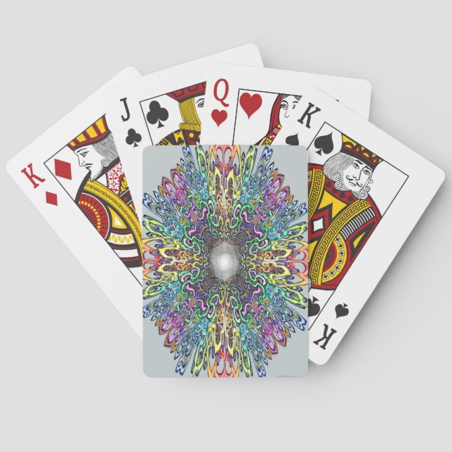 Baraja De Cartas Mandala (Reverso)