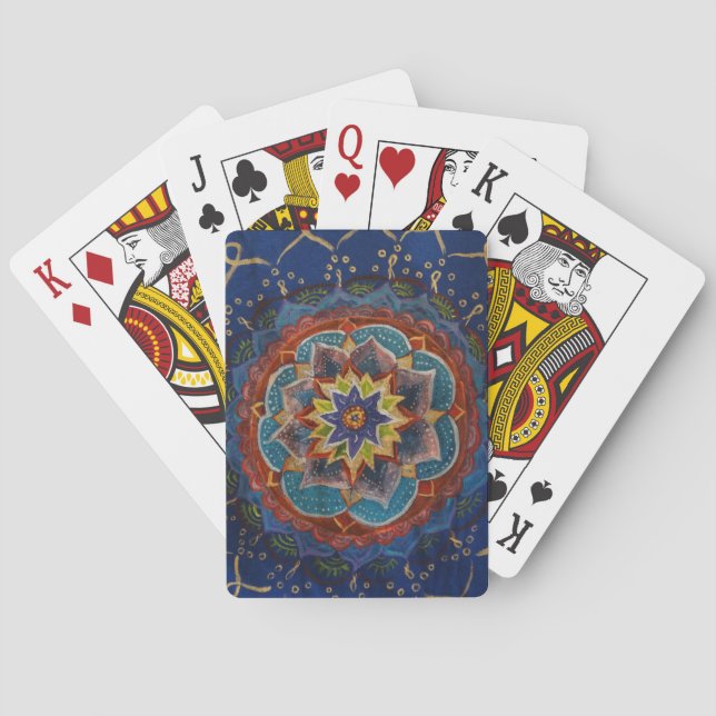 Baraja De Cartas Mandala Art (Reverso)