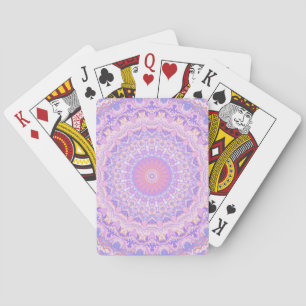 Baraja De Cartas Mandalá boho hippie intrincado colorido alucinante