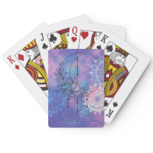 mandala de batik y luna