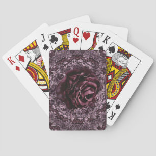 Baraja De Cartas Mandala de rosa 