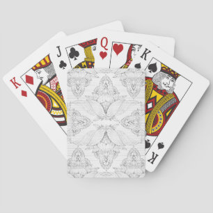 Baraja De Cartas Mandalas de flores 3