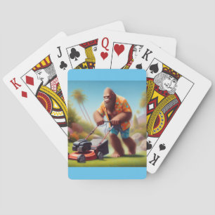 Baraja De Cartas Mando de pie grande