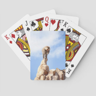 Baraja De Cartas Mandríl majestuoso en la cima de la montaña