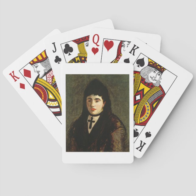 Baraja De Cartas Manet el | el español (Reverso)