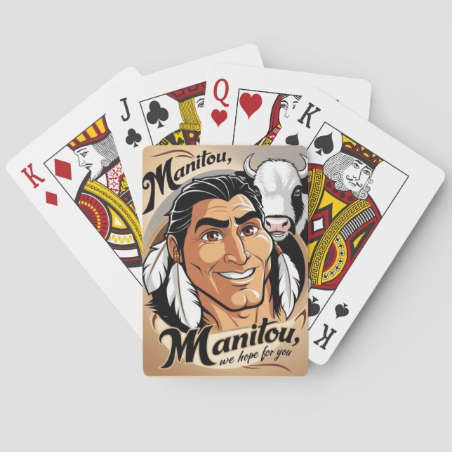 Baraja De Cartas Manitou (Reverso)
