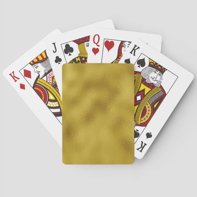 Baraja De Cartas Mano de oro (Reverso)