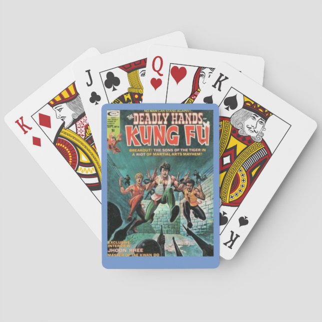 Baraja De Cartas Manos mortales 17 (Reverso)