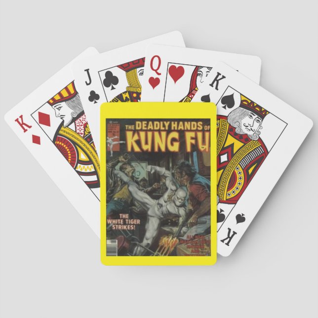 Baraja De Cartas Manos mortales 41 (Reverso)