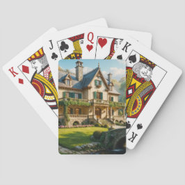 Baraja De Cartas Mansión del momento perfecto capturado