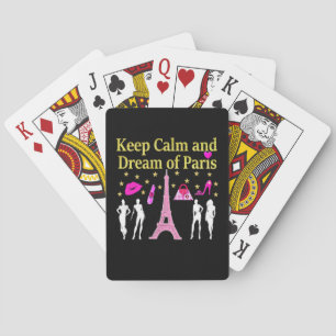 BARAJA DE CARTAS MANTENER LA CALMA Y EL SUEÑO DE PARÍS