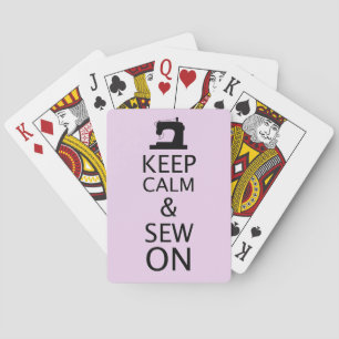 Baraja De Cartas Mantener La Tranquilidad En Las Obras