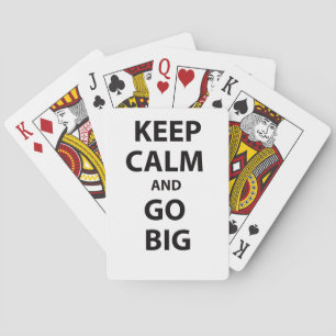 Baraja De Cartas ¡Mantengan la calma y se vayan a lo grande!