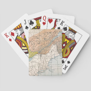 BARAJA DE CARTAS MAPA: CANADÁ DEL ESTE