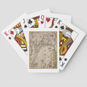Baraja De Cartas Mapa de América, del Mercator "atlas", pub. por