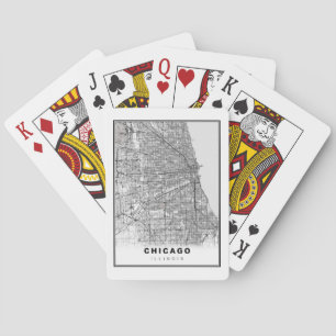 Baraja De Cartas Mapa de Chicago